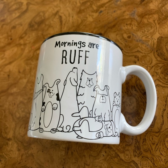 Mornings are RUFF Mug - Picture 3 of 5